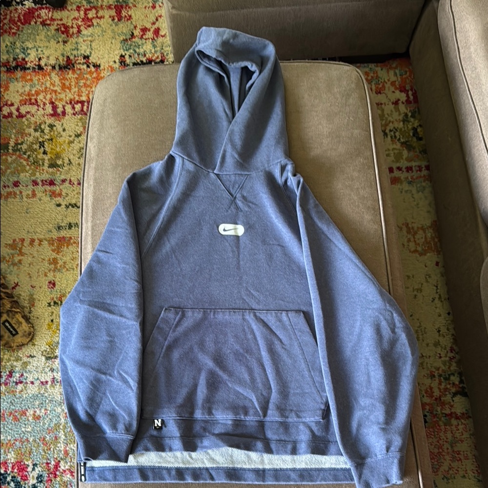 Nike Blue Pullover Hoodie Sweatshirt